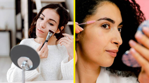 1. Sử dụng kem lót: Kem lót kiềm dầu là lựa chọn hoàn hảo để tạo lớp nền phù hợp khi trang điểm mùa hè. Kem lót chứa các thành phần không bóng nhờn, hỗ trợ dưỡng ẩm tạo nên lớp bảo vệ da hoàn hảo. Bên cạnh đó, kem lót có tác dụng khóa chặt các lớp phấn, hạn chế tình trạng mỹ phẩm bị trôi dưới tác động của mồ hôi hay thời tiết. (Ảnh: Boldsky, minh họa)