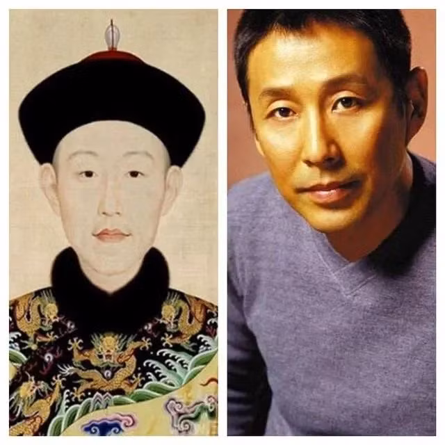 Khi nhìn thấy "Hoàng đế Càn Long trong bộ trang phục mùa đông", một số cư dân mạng thốt lên trông Hoàng đế rất giống một diễn viên nổi tiếng đó là Trần Đạo Minh. Một số khác lại phủ nhận cho rằng bức tranh trông giống Cát Ưu, thậm chí là giống Tôn Hải Anh.