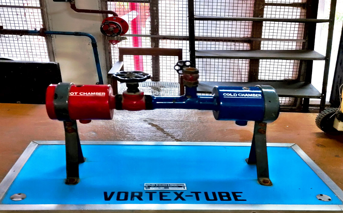 Ngoài ra, nó không có nhiều ứng dụng vì mặc dù nó làm lạnh nhanh nhưng hiệu suất lại không cao. Khi hoạt động nó phát ra tiếng ồn rất lớn, tên gọi ống quỷ của nó là xuất phát từ âm thanh nó phát ra đinh tai nhức óc. Ảnh: Physics fun