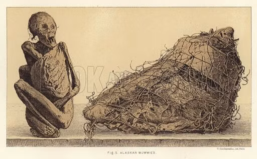 Sau khi bệnh dịch qua đi, nó không bao giờ xuất hiện nữa. Phải đến cuối những năm 1990, các nhà khoa học mới phát hiện ra một xác người đông lạnh ở Alaska. Ảnh Look AUD 
