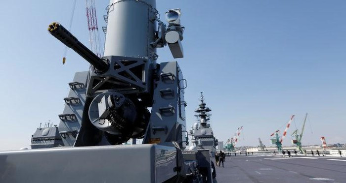 JChiến hạm S Kaga được đưa vào vận hành từ năm 2017, đem lại cho JMSDF khả năng triển khai lực lượng xa bờ.