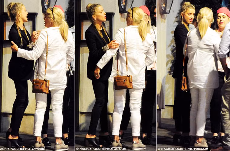 Sau khi đạt được thỏa thuận ly hôn với Johnny Depp đồng nghĩa với việc kết thúc cuộc chiến ly hôn với nam tài tử Hollywood, Amber Heard đã xõa tới bến với các bạn thân.