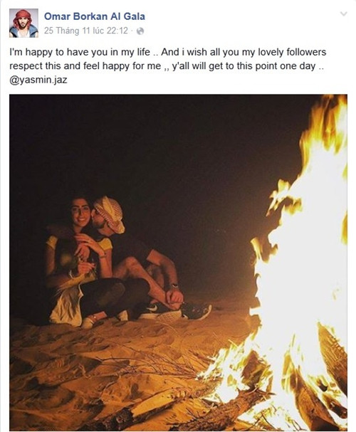 Sau một thời gian tạm lắng xuống, mới đây Omar lại tiếp tục khiến cộng đồng mạng nhiều nước được phen xôn xao khi lần đầu tiết lộ về chuyện tình cảm. Anh chàng bất ngờ khoe bạn gái của mình lên mạng cùng với những bức ảnh rất tình cảm của hai người.