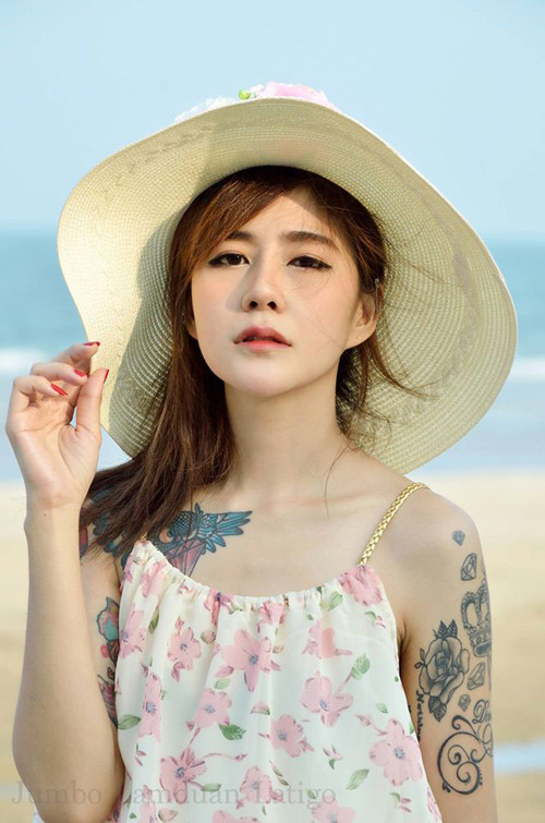 Không chỉ được biết đến với vẻ ngoài đặc biệt, Punyaphat Pongsub còn nổi tiếng là cô gái có nhiều tài lẻ.