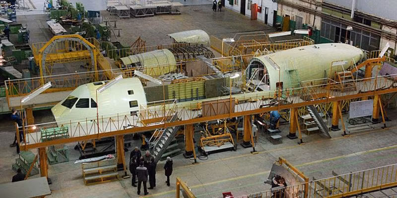 Dù được kỳ vọng rất lớn để thay thế máy bay vận tải An-26 đã lạc hậu, quá trình phát triển Il-112V liên tiếp gặp vấn đề và chậm tiến độ. Nhà sản xuất mất gần 7 năm để hoàn thành chế tạo nguyên mẫu. Ảnh: VK.