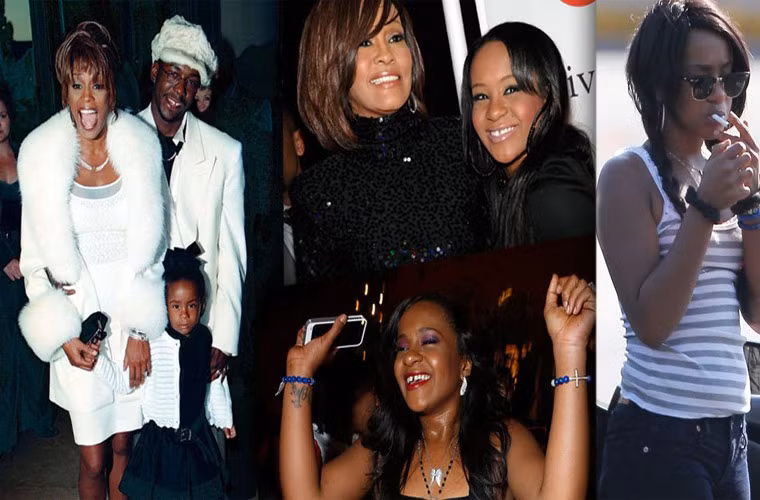 Nhung khoanh khac vui buon trong cuoc doi con gai Whitney Houston