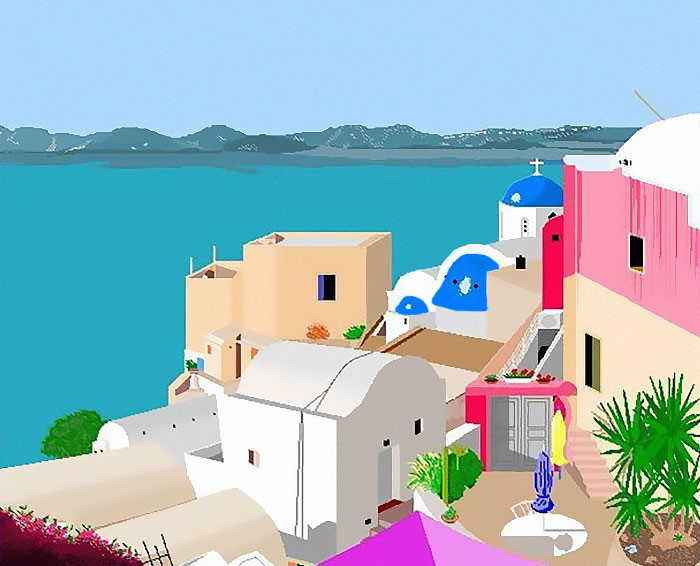 Để chia sẻ sở thích với mọi người, bà Zaera ban đầu sử dụng Facebook để đăng tải tranh của mình. Tuy nhiên, một trong những cháu gái đã gợi ý bà nên tạo tài khoản Instagram bởi người xem có thể nhìn bộ sưu tập rõ ràng hơn.