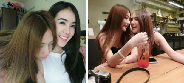 Cặp đôi đồng tính nữ xinh đẹp siêu hot của Thái Lan.