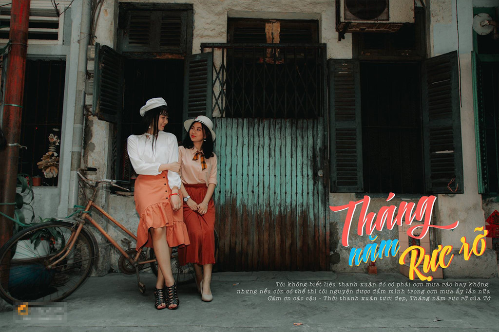 Cũng giống như bộ phim Tháng năm rực rỡ, nhóm bạn 10X Sài Gòn muốn kể lại câu chuyện về tình bạn, sự cuồng nhiệt của một thời áo trắng đến trường. Bộ ảnh là hành trình đi tìm lại những ký ức thanh xuân .