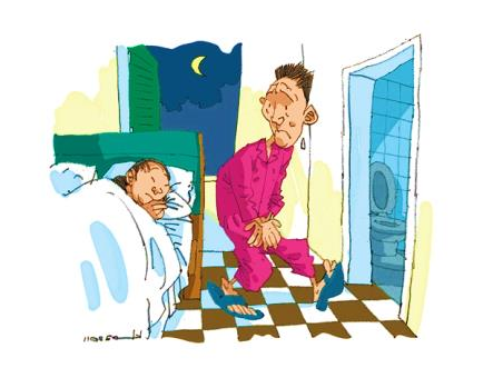  Uống lượng nước quá nhiều hoặc quá ít: 2,5 - 3 lít nước mỗi ngày là vừa đủ cho một người lớn. Tuy nhiên, nếu uống quá nhiều nước cũng không tốt vì nó sẽ khiến cho thận và bàng quang phải hoạt động quá nhiều, đi tiểu nhiều cũng ảnh hưởng đến sinh hoạt hằng ngày. Ảnh: Biến chứng tiểu đường.