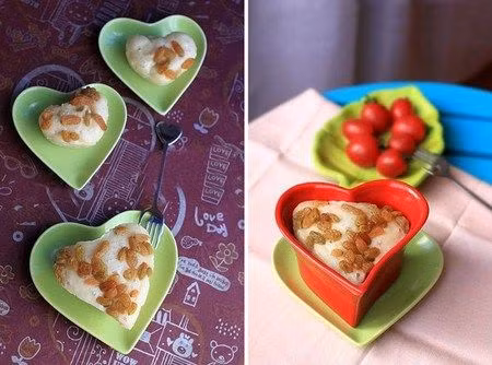 Bánh bao chay nho khô: Với phân nhân được làm từ nho khô băm nhỏ kết hợp với đậu xanh, đây là lựa chọn tuyệt vời cho những người ăn chay. Ảnh: Món ngon mỗi ngày.