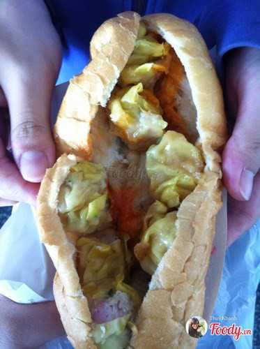 Bánh mì há cảo.