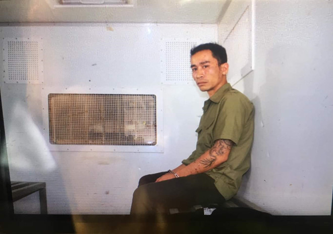 Lộc được xác định có tình cảm với chị Bùi Thị Nhâm (SN 1982, phụ bếp tại Trạm dừng chân Như Ngọc 358, huyện Cao Phong). Ảnh: Đối tượng Nguyễn Văn Cảnh - kẻ trực tiếp tạt axit vào nữ phụ bếp.