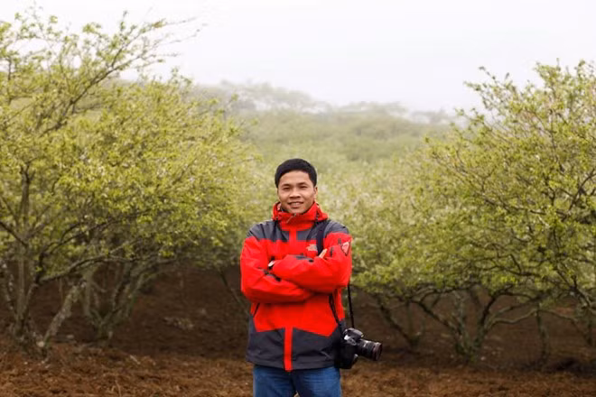 Anh thường xuyên đi khắp nơi để sáng tác ảnh trong đó có các tỉnh vùng cao như Hà Giang, Sơn La, Lào Cai...