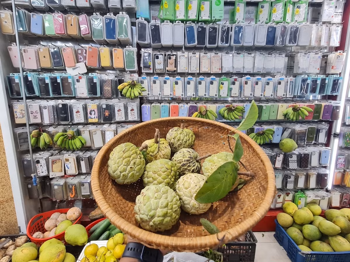 Được biết, cửa hàng mở cửa từ sáng sớm tới tối khuya. Mặt hàng chủ yếu là các loại hoa quả, rau, củ phục vụ nhu cầu thiết yếu của người dân.