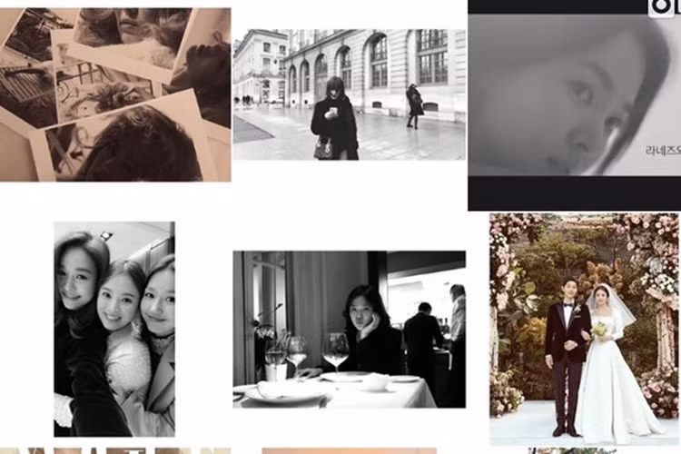 Fan cho rằng tin đồn hôn nhân rạn nứt của Song Hye Kyo không đúng sự thật bởi cô vẫn giữ hình ảnh liên quan đến ông xã.