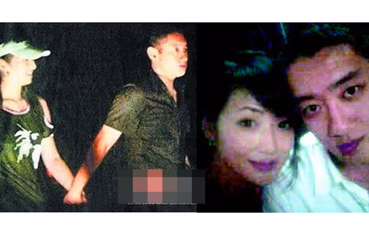 Mối tình giữa Triệu Vy và Uông Vũ kết thúc vào năm 2006. Có nhiều đồn đoán, "Én nhỏ" chia tay vì thói vũ phu và trăng hoa của vị thiếu gia này. Ảnh: Dân Việt