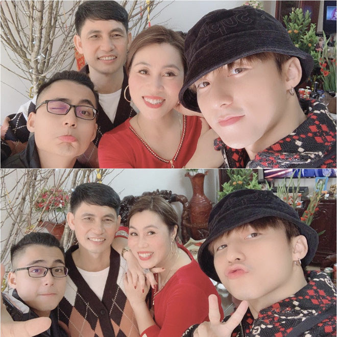 Là một trong những ngôi sao có mức cát xê hàng đầu hiện nay, Sơn Tùng cũng đã về Thái Bình đón Tết cùng bố mẹ và em trai.