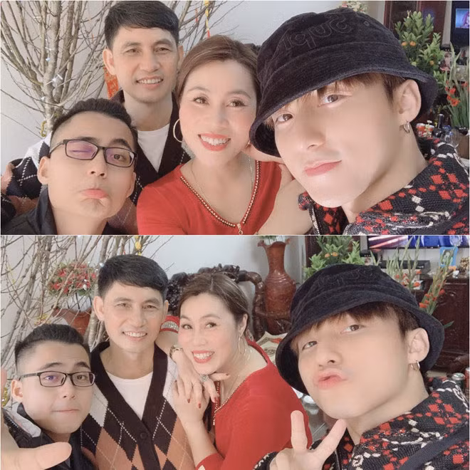 Là một trong những ngôi sao có mức cát xê hàng đầu hiện nay, Sơn Tùng cũng đã về Thái Bình đón Tết cùng bố mẹ và em trai.