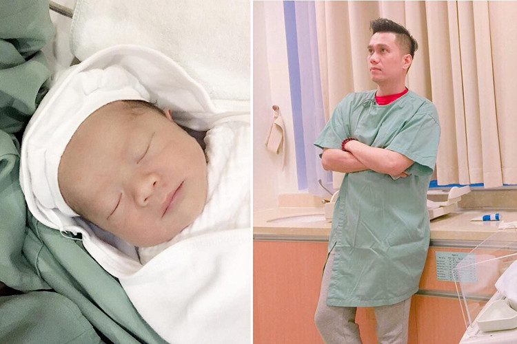 Năm 2017, bà xã của Việt Anh hạ sinh con trai, đặt tên thân mật là Đậu.