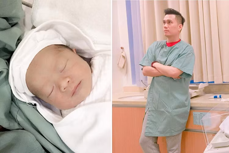 Năm 2017, bà xã của Việt Anh hạ sinh con trai, đặt tên thân mật là Đậu.