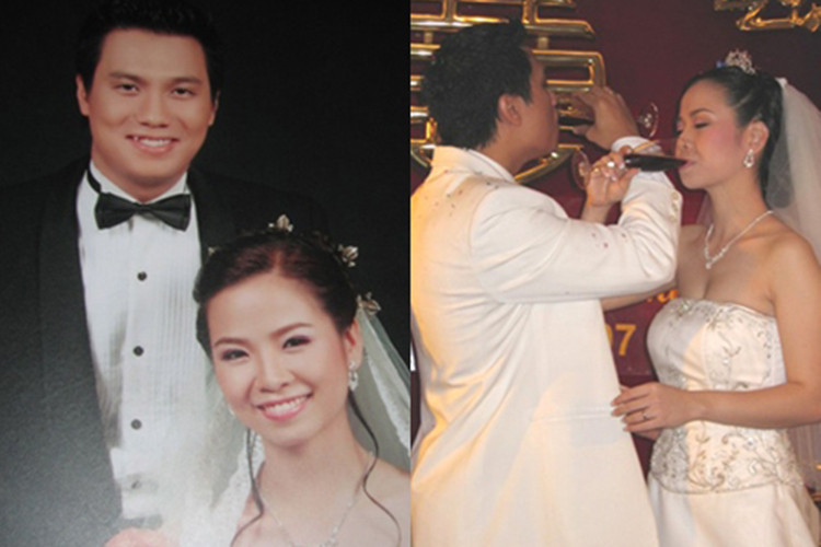 Diễn viên Việt Anh kết hôn với BTV Thùy Linh vào năm 2007. Theo thông tin, Thùy Linh là học trò của mẹ Việt Anh. Ảnh: Xã hội