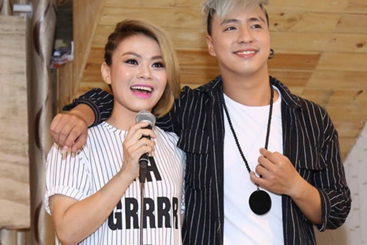 Năm 2015, Tăng Nhật Tuệ từng tố Hải Yến cướp công. Ồn ào bắt nguồn từ việc Hải Yến thể hiện bài hát “Đã hơn một lần” trong chung kết “Tuyệt đỉnh tranh tài” và úp mở bài hát được lấy từ cảm hứng từ cuộc đời mình. Ảnh: Vietnamnet