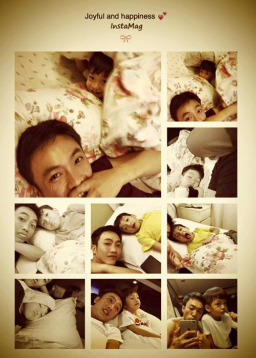 Sau khi ly hôn Hồ Ngọc Hà, Cường Đô la dường như lại càng dành nhiều tình cảm cho bé Subeo. Ảnh: FBNV