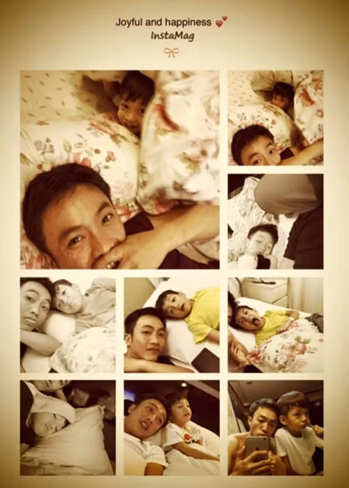 Sau khi ly hôn Hồ Ngọc Hà, Cường Đô la dường như lại càng dành nhiều tình cảm cho bé Subeo. Ảnh: FBNV