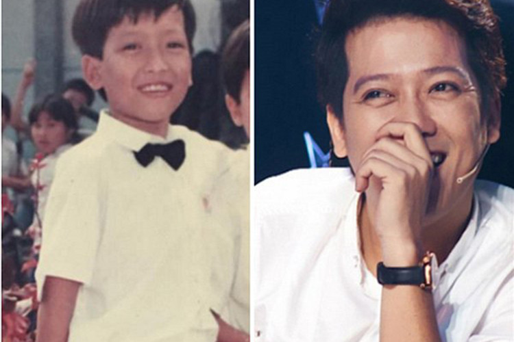 Trường Giang hồi nhỏ được nhận xét trông lém lỉnh, lanh lợi. Ảnh: Dân Việt