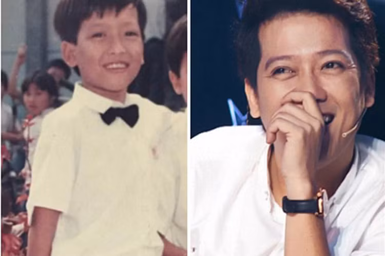 Trường Giang hồi nhỏ được nhận xét trông lém lỉnh, lanh lợi. Ảnh: Dân Việt