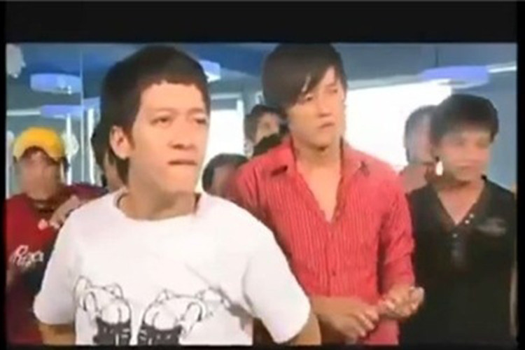 Khi mới vào nghề, ông xã của Nhã Phương trông khá hốc hác. Ảnh: Em đẹp