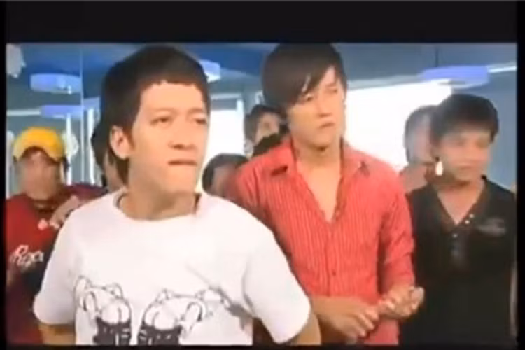 Khi mới vào nghề, ông xã của Nhã Phương trông khá hốc hác. Ảnh: Em đẹp