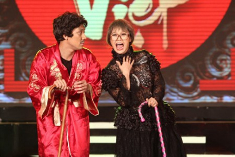 Nam danh hài và Thanh Thúy từng đóng kịch chung. Ảnh: Thế giới điện ảnh