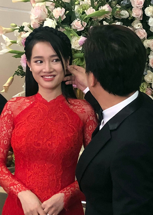 Ngày 25/9/2018, Nhã Phương làm đám cưới với Trường Giang. Ảnh: Vietnamnet
