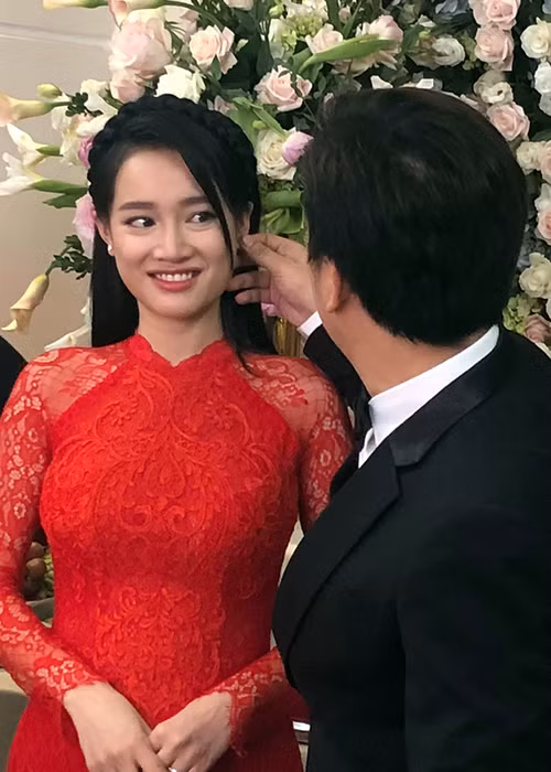 Ngày 25/9/2018, Nhã Phương làm đám cưới với Trường Giang. Ảnh: Vietnamnet