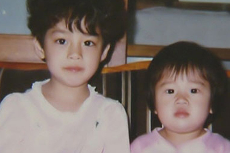 Nàng ngọc nữ của màn ảnh xứ Hàn (trái) xinh đẹp từ tấm bé. Ảnh: MBC