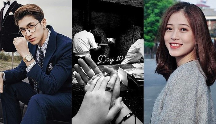 Trong lời nhắn gửi đến bạn gái, Bình An gọi cô là "công chúa", nhận mình là "hoàng tử". Anh viết: "Muốn ở bên công chúa, hãy làm một chàng hoàng tử. Cậu yêu mợ".