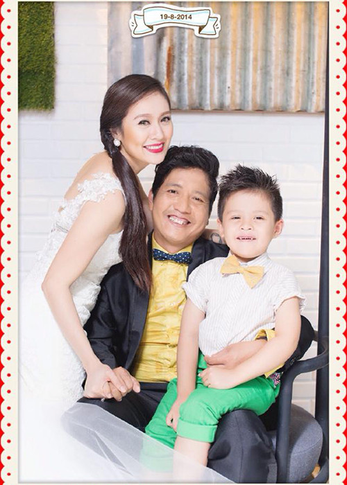 Quý tử nhà Đức Thịnh được đặt tên là Thiên Phúc và có tên ở nhà là Cà Phê.