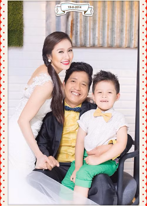 Quý tử nhà Đức Thịnh được đặt tên là Thiên Phúc và có tên ở nhà là Cà Phê.