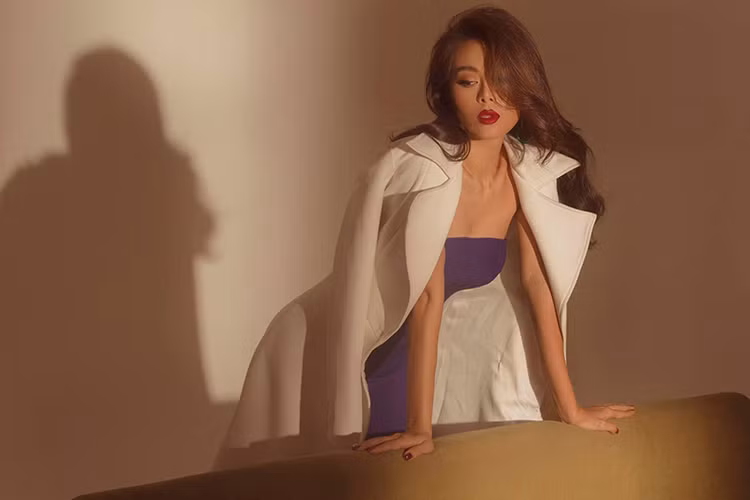 Sau khi chia tay Quách Ngọc Tuyên, nữ diễn viên ngày càng quyến rũ.