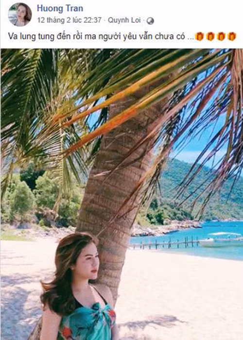 Năm 2018, Trần Hương cũng từng có những động thái tương tự khiến dư luận đồn đoán về hôn nhân của cô và Việt Anh.