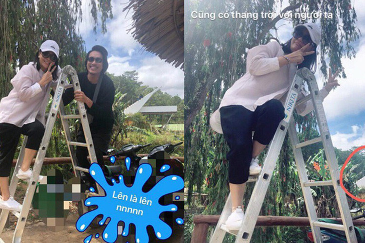 Sau những sóng gió, dường như, tình cảm giữa Cát Phượng và Kiều Minh Tuấn lại càng mặn nồng.