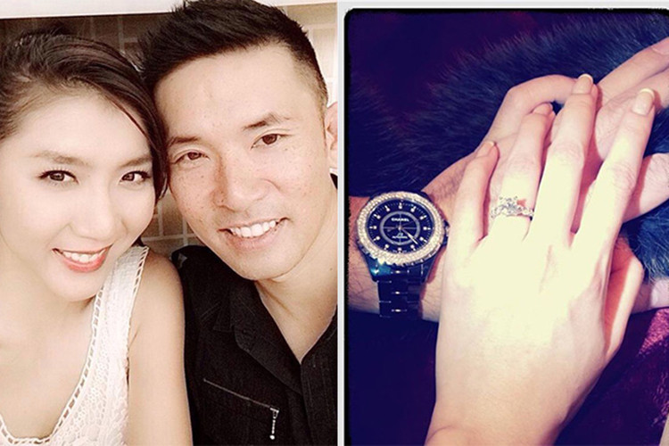 Theo thông tin, Ngọc Quyên và Richard Lê quen nhau được 1 tuần thì yêu, 1 tháng thì cưới. Ảnh: FBNV