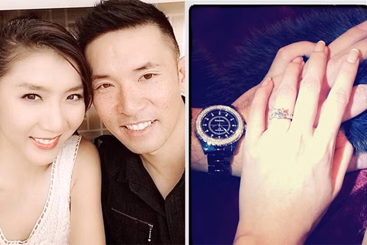 Theo thông tin, Ngọc Quyên và Richard Lê quen nhau được 1 tuần thì yêu, 1 tháng thì cưới. Ảnh: FBNV