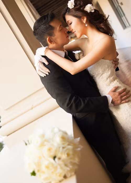 Đám cưới của Ngọc Quyên diễn ra chóng vánh khiến nhiều khán giả bất ngờ. Ảnh: Saostar