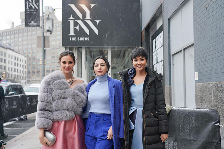 Mới đây, người đẹp Philippines đã gửi đến fan Việt lời chào đáng yêu "Xin chào Việt Nam" nhờ sự hướng dẫn của H'hen Niê.