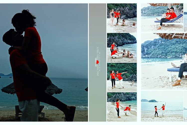 Ảnh cưới lãng mạn của Hiệp Gà bên vợ ba kém 11 tuổi.