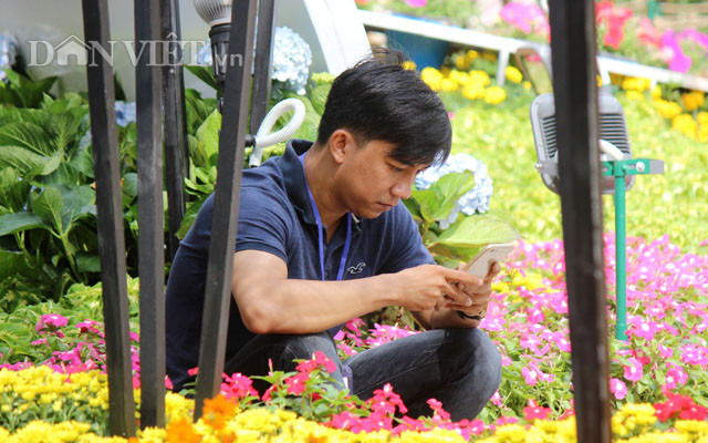 Anh: Hang ngan nguoi hao huc cho khai mac duong hoa Nguyen Hue-Hinh-9