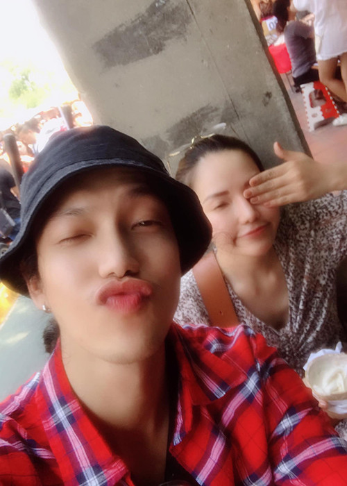 Cô cho biết, Hiền Sến hết mực yêu thương con gái riêng của cô.